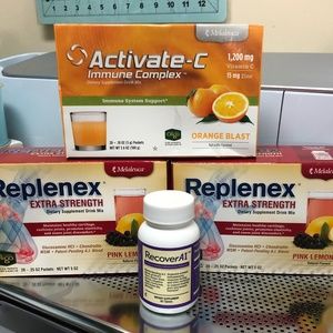 Melaluca Replenex extra strength (2) + Activate-C + RecoverAI